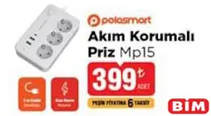 POLOSMART AKIM KORUMALI PRİZ MP15 POLOSMART AKIM KORUMALI PRİZ MP15
